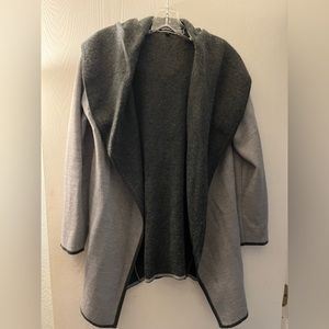Hooded Long Sleeve Cardigan